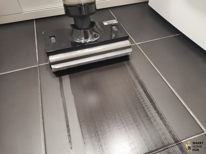 Deerma VX900W уборка плитки в ванной комнате